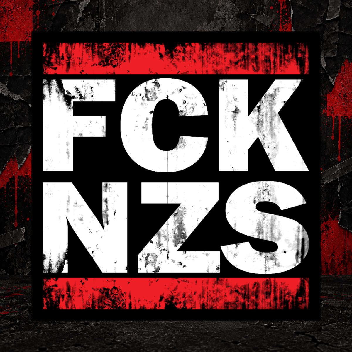 FCK NZS - Aufkleber (XXL)