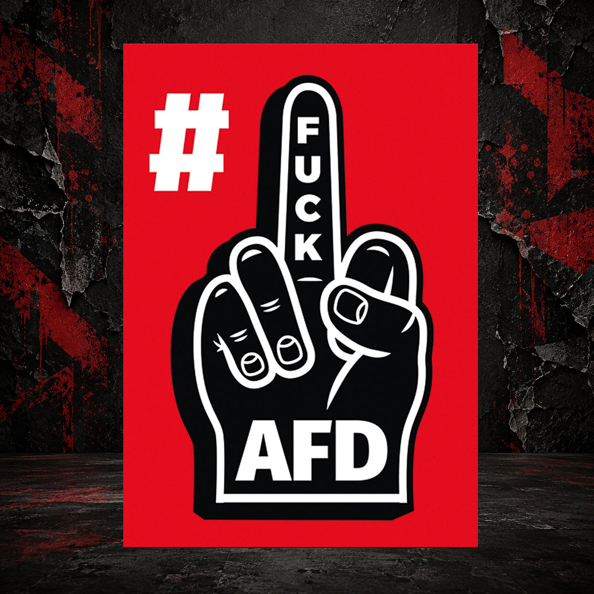 FUCK AFD - Aufkleber