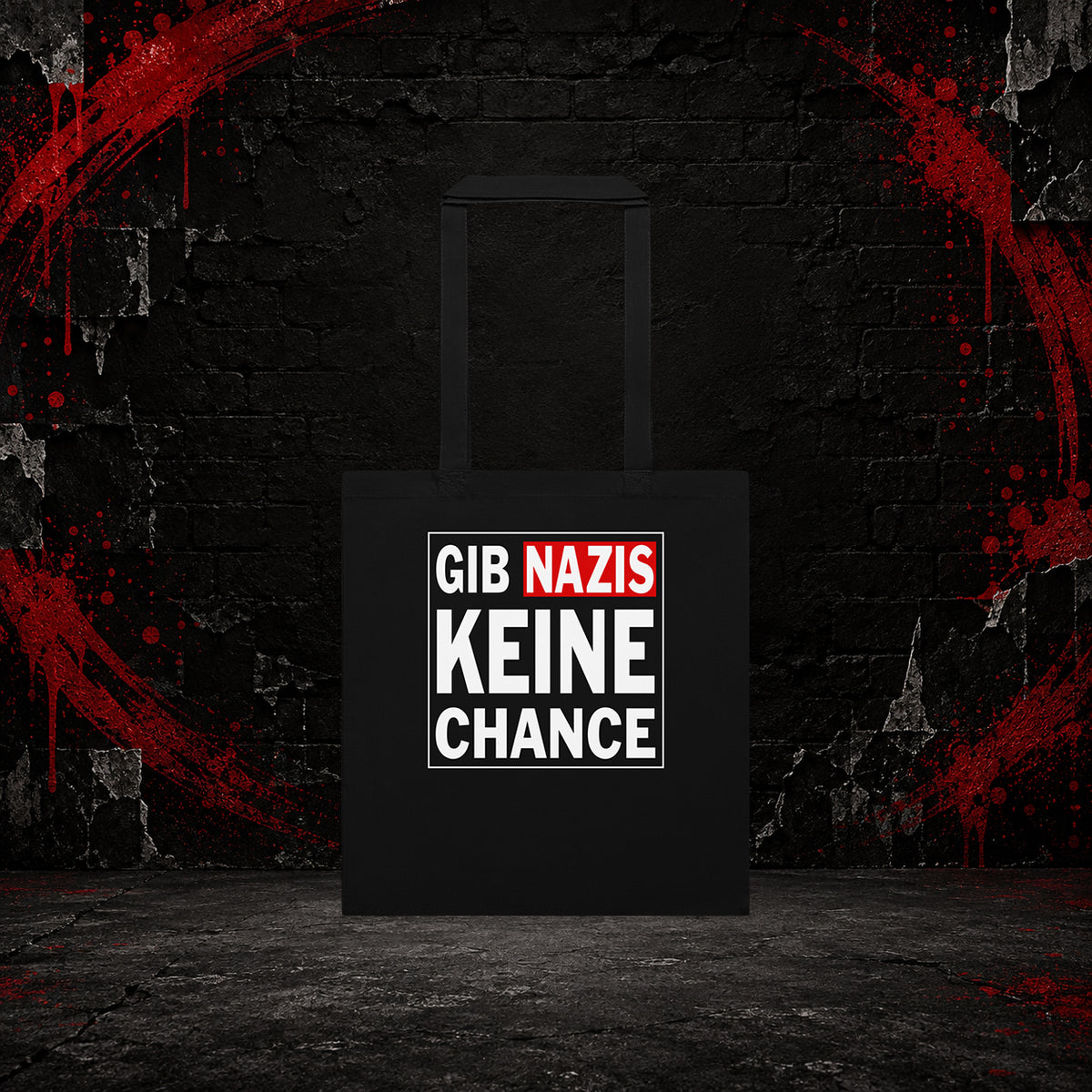 Gib Nazis keine Chance - Tote Bag