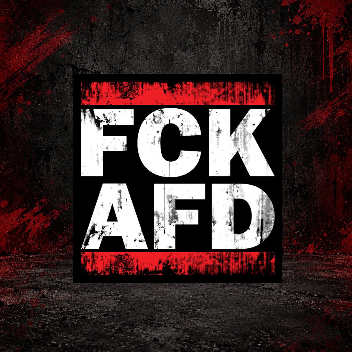 FCK AFD - Aufkleber